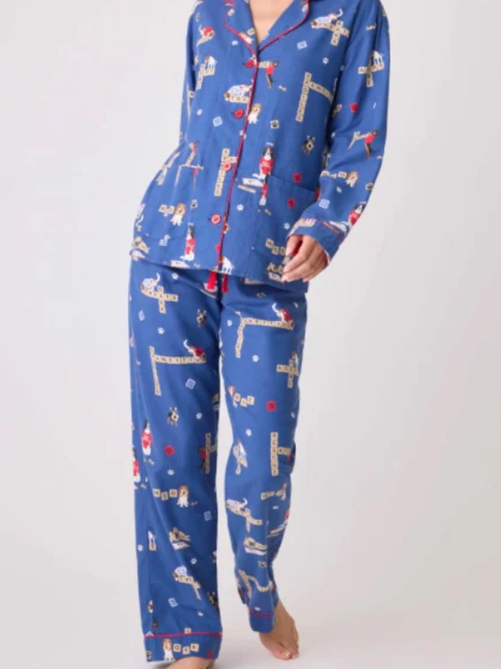 PJ Salvage “Love Leo Rescue” Pajama Set + Matching Headband